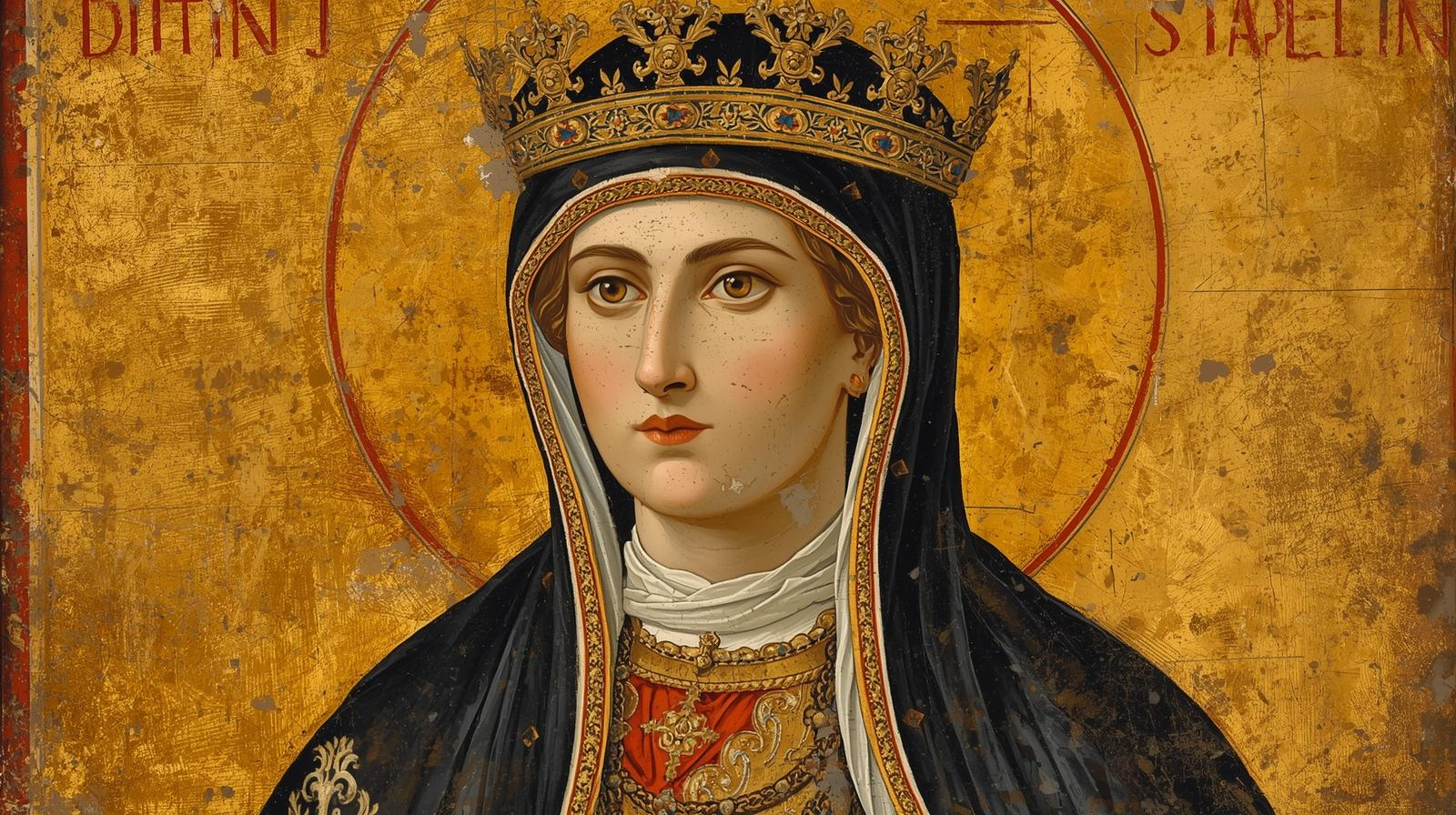 A painting of a person with a crown

AI-generated content may be incorrect.