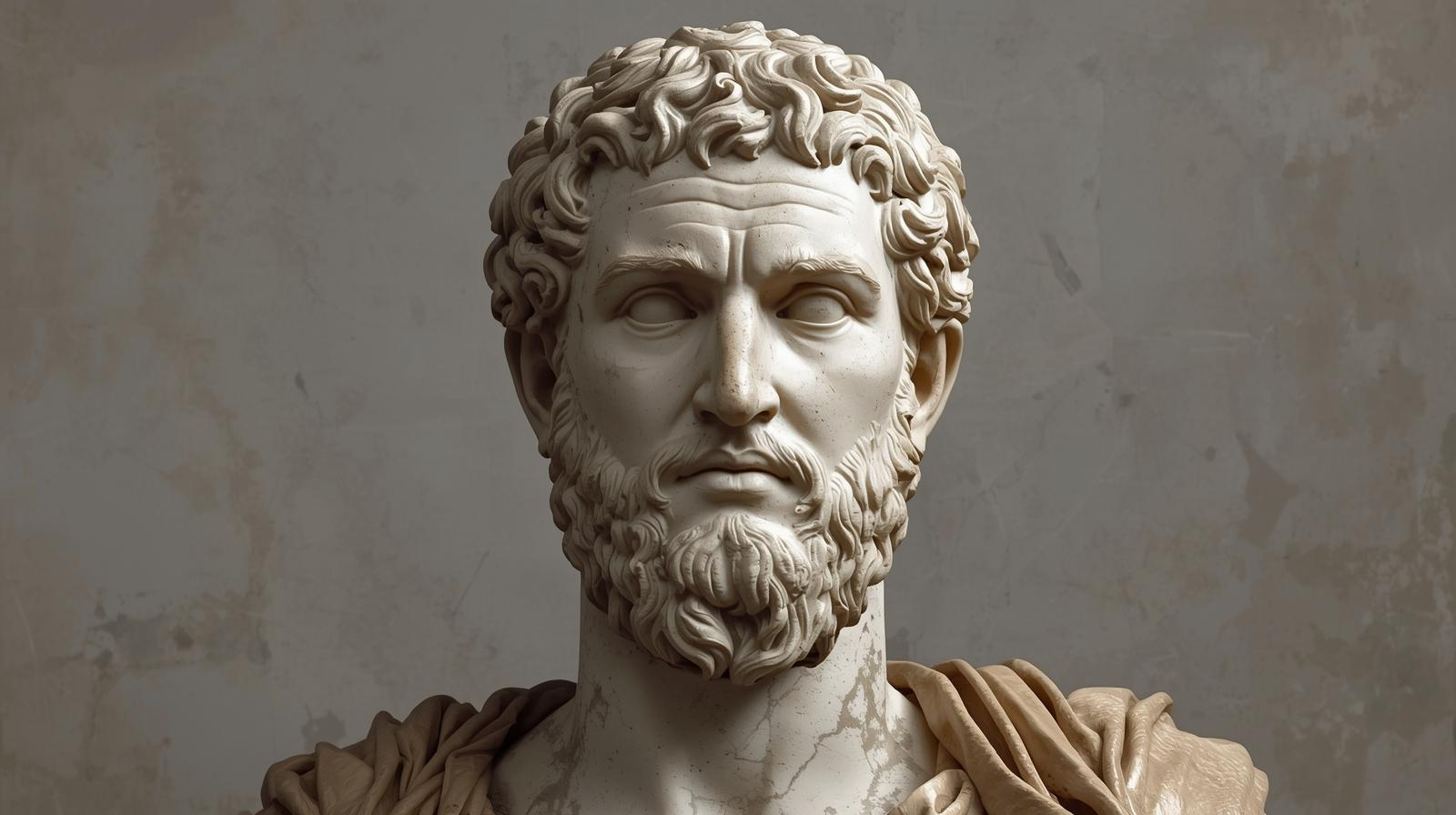 A statue of a person with a beard

AI-generated content may be incorrect.